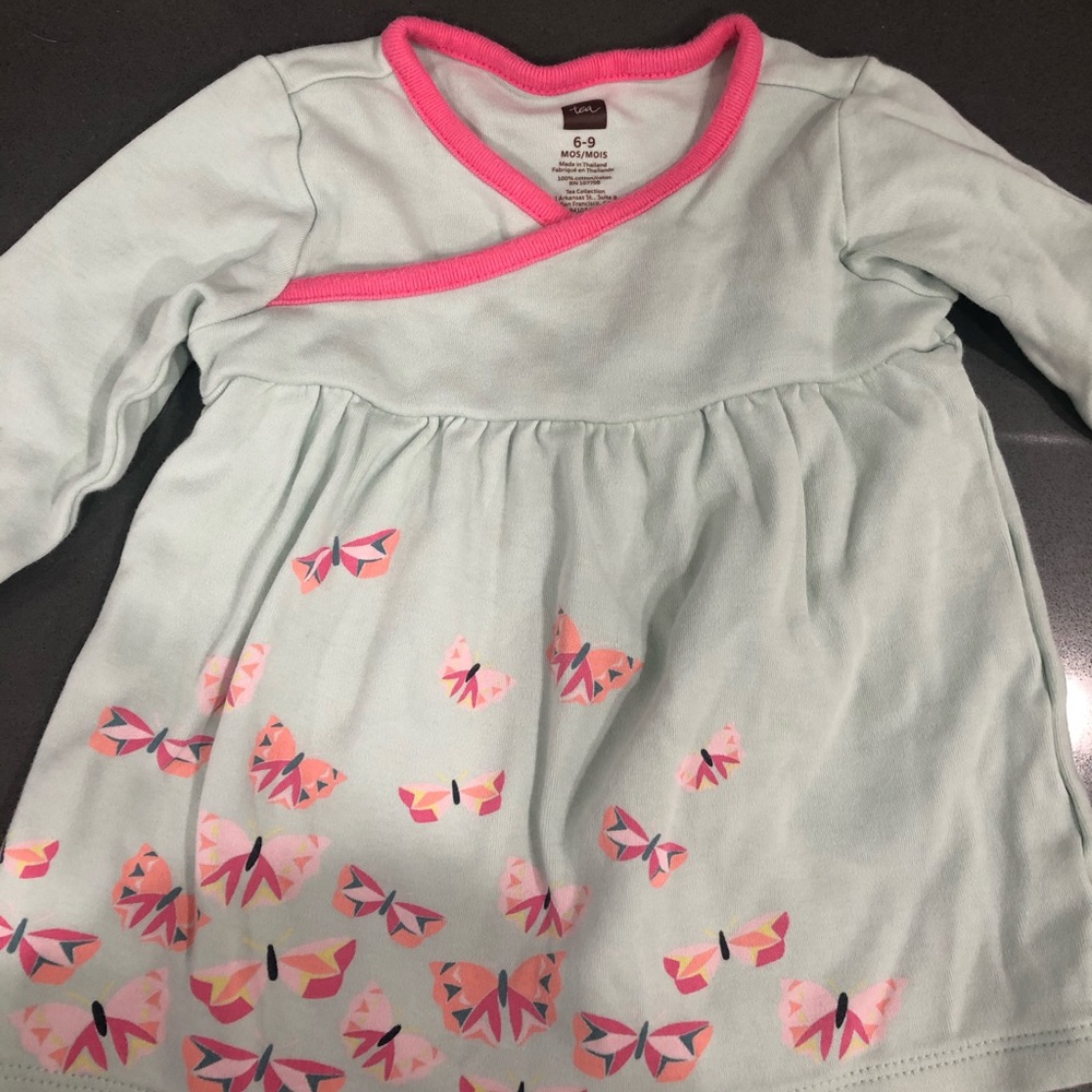 Tea 6-9M dress shirt